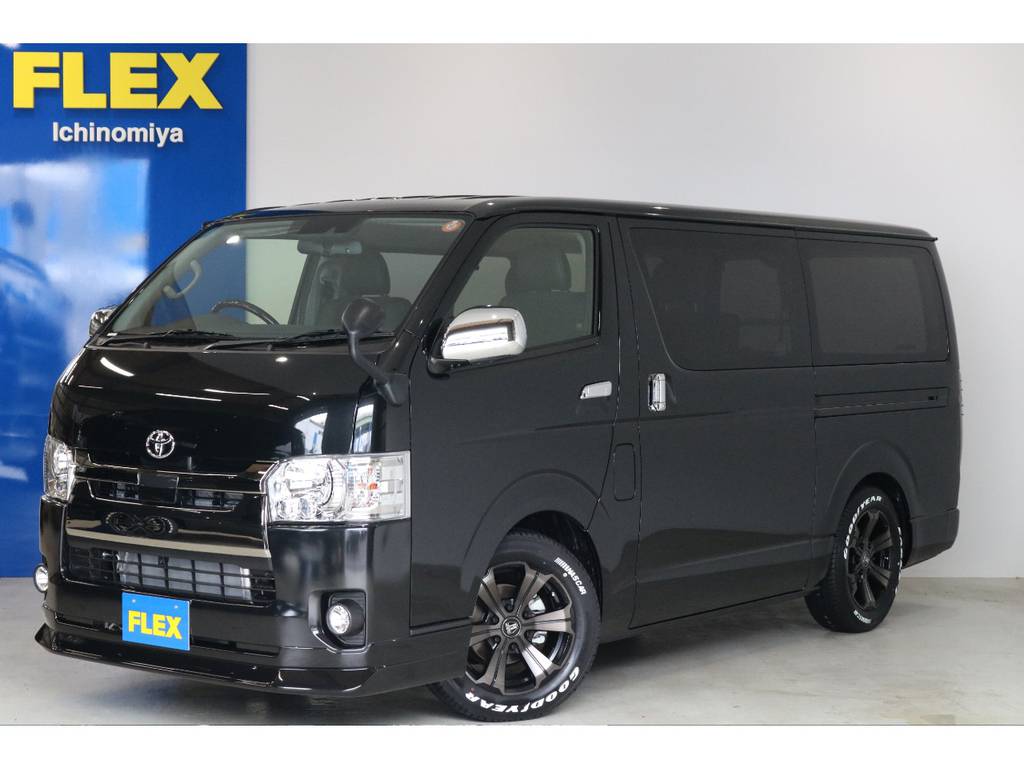 新車ハイエースV・スーパーＧＬダークプライム・2800ディーゼル２ＷＤ・ベットキットパッケージ
