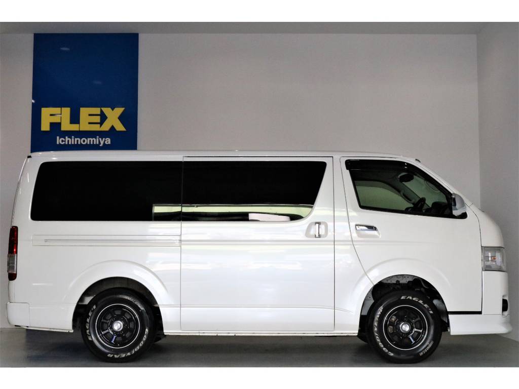 ランクルハイエース新車カスタムが魅力の当店！！追加カスタムも可能ですのでお気軽にご相談ください！！