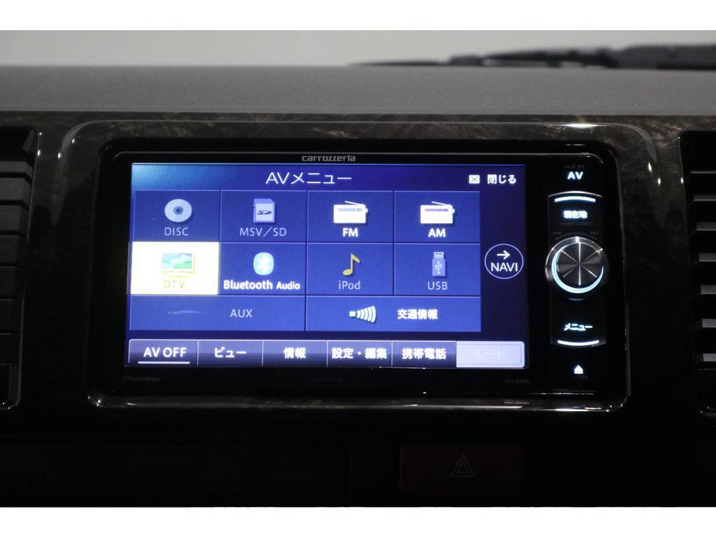 カロッツェリアＳＤナビ・フルセグＴＶ・Bluetooth接続可能!!!