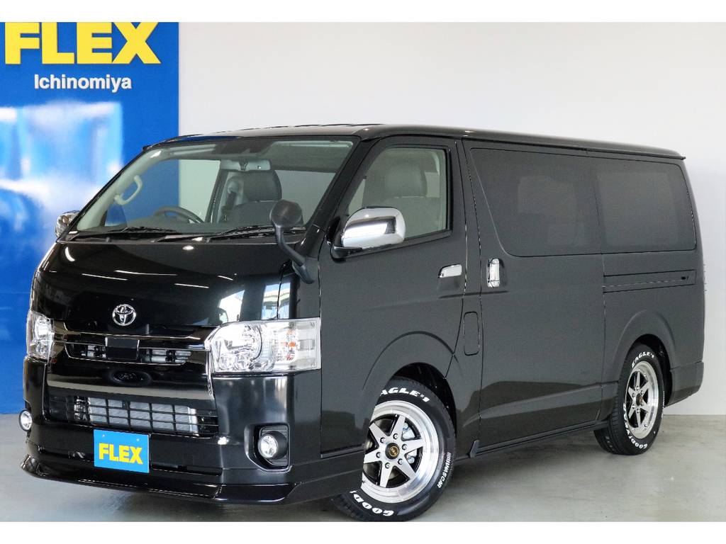 新車ハイエースV・ダークプライム・ディーゼル４WDが入荷いたしました!!!!