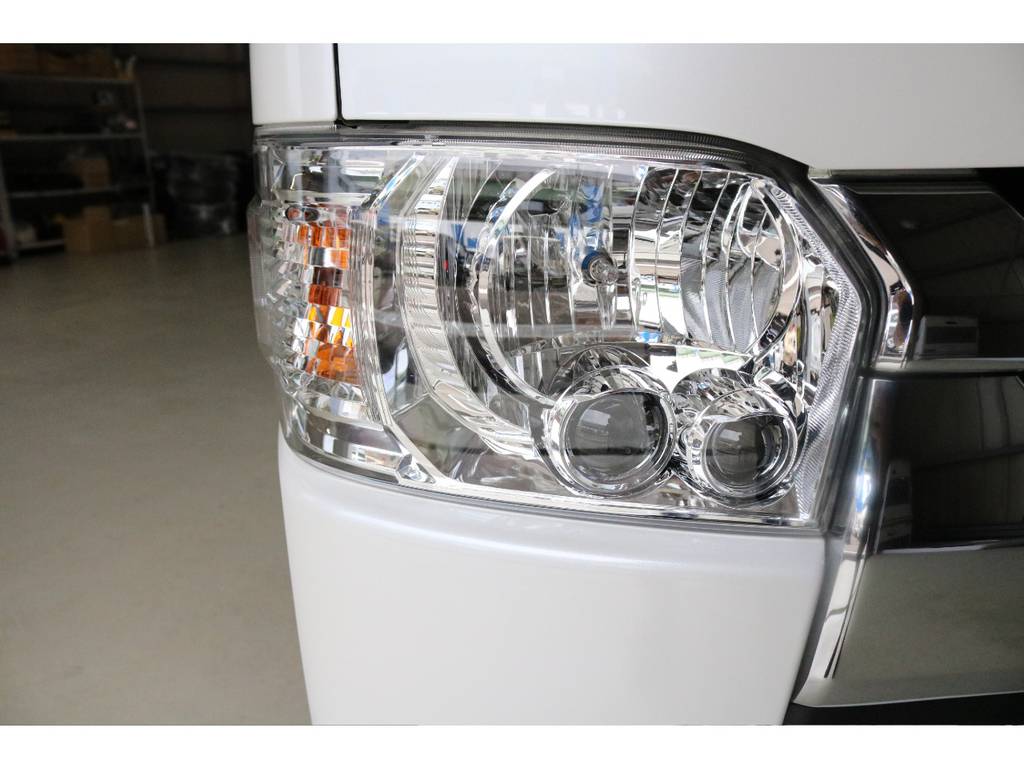 オプション設定のLEDヘッドライト装着!!!!