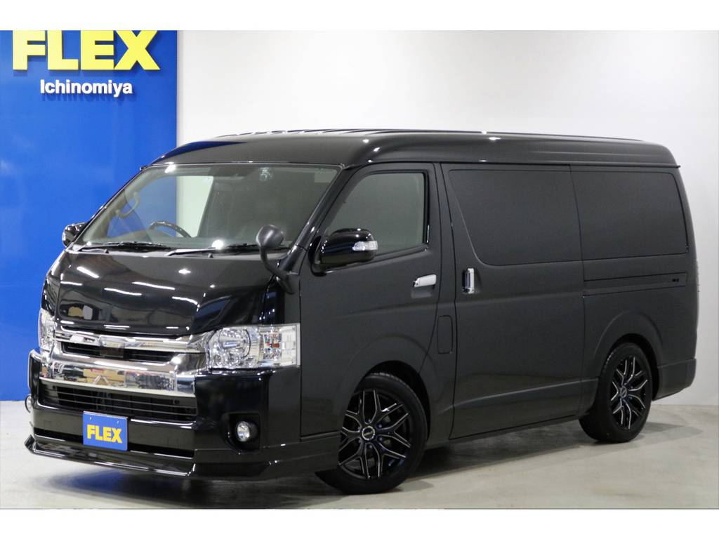 ランクルハイエース一宮の試乗車がとうとう完成いたしました!!!!