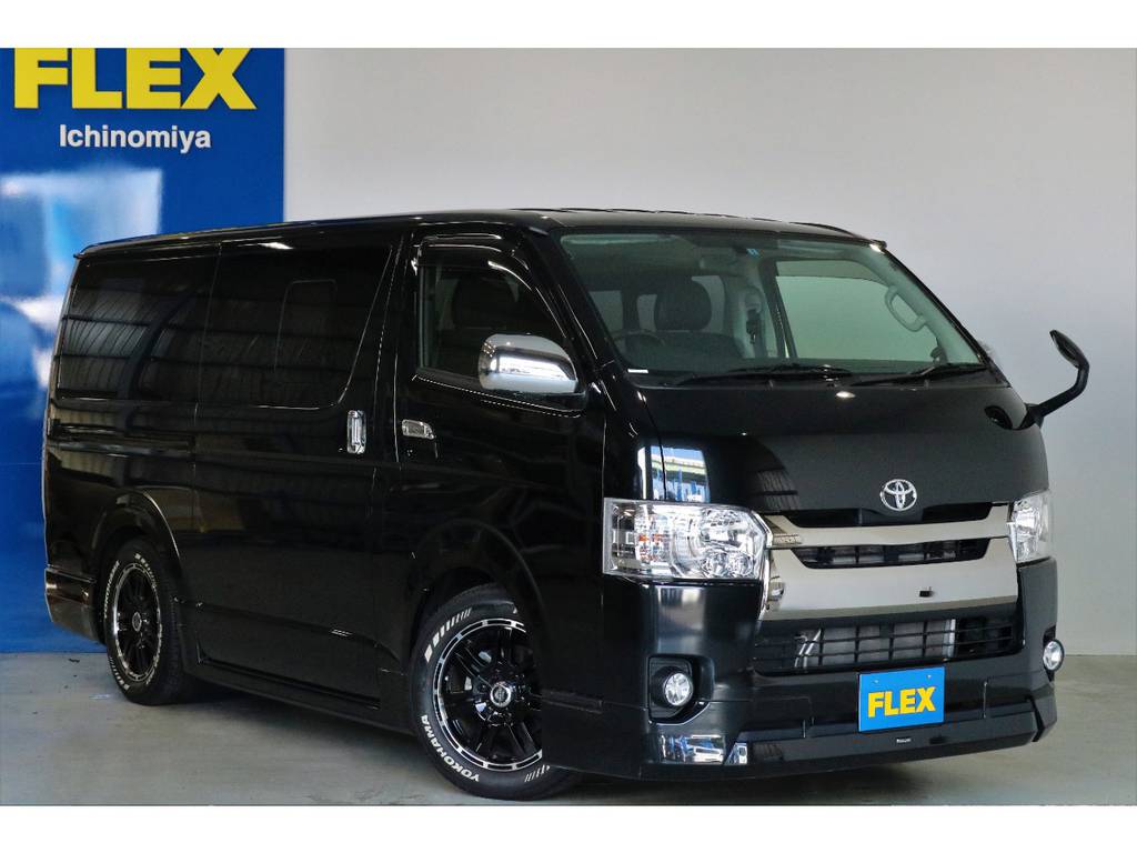 FLEXランクルハイエース一宮店！！国道２２号線沿いの広々店舗！！お問い合わせは、0586777753まで