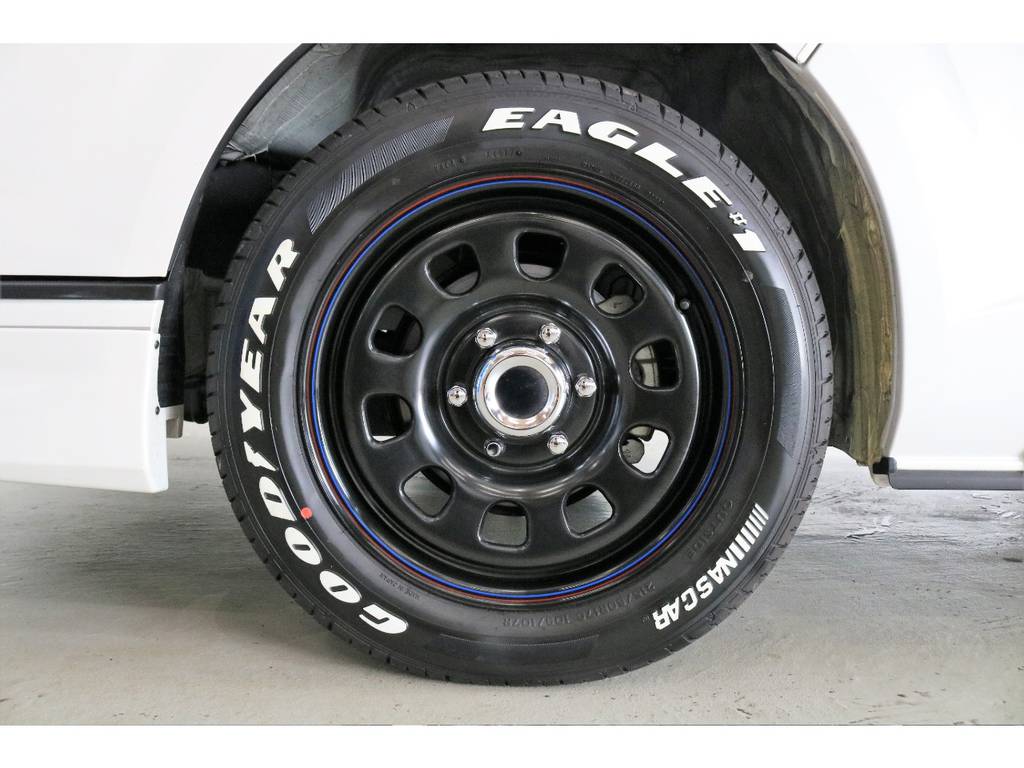 ホイールには、新品でデイトナＳＳ１６インチホイールを装着しています！