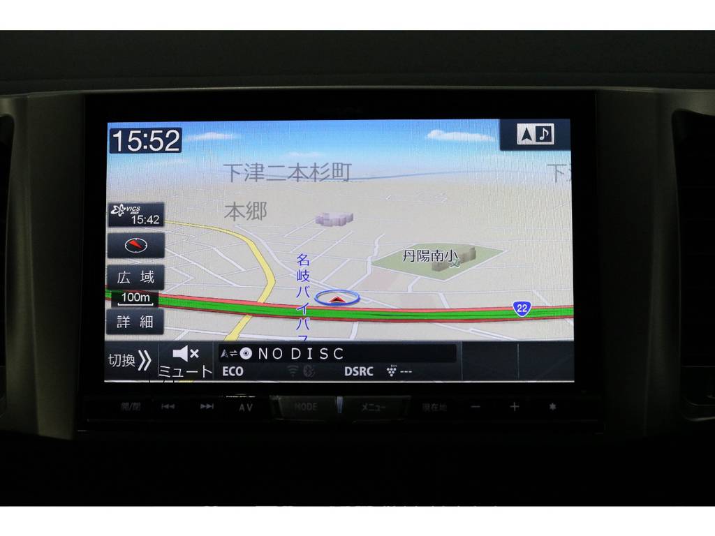 アルパインＢＩＧ－Ｘ８インチナビ！　画面が大きくて見やすいです♪