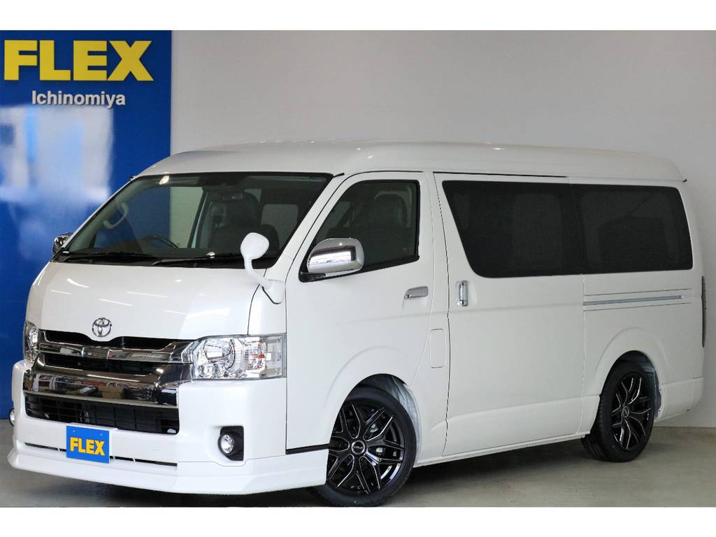 ハイエースワゴンＧＬ２ＷＤ寒冷地仕様ベースのオリジナル内装架装車が入荷いたしました!!!!