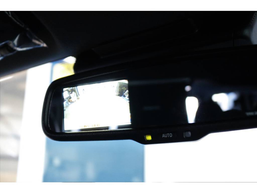 メーカーオプション：バックモニター内蔵自動防眩ミラー?