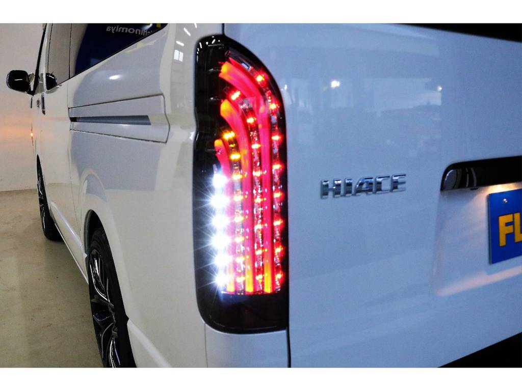 オリジナル煌レッドＬＥＤテールランプ装着!!