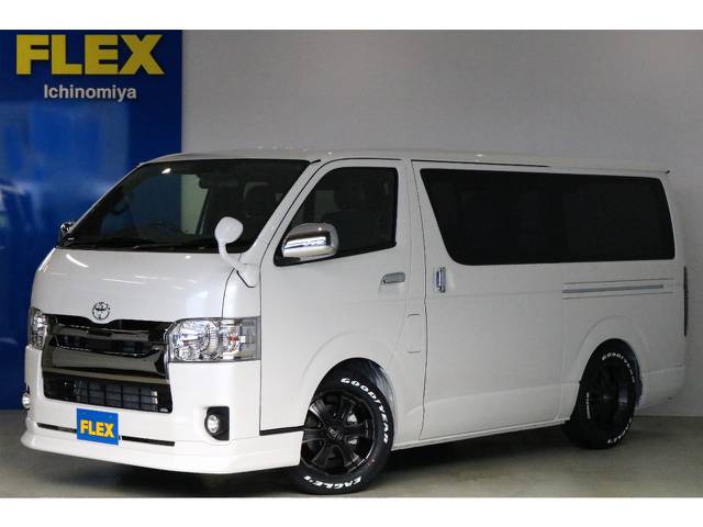 新車ハイエースV・ダークプライムⅡ・オリジナル内装架装Vre4が入荷いたしました!!!!