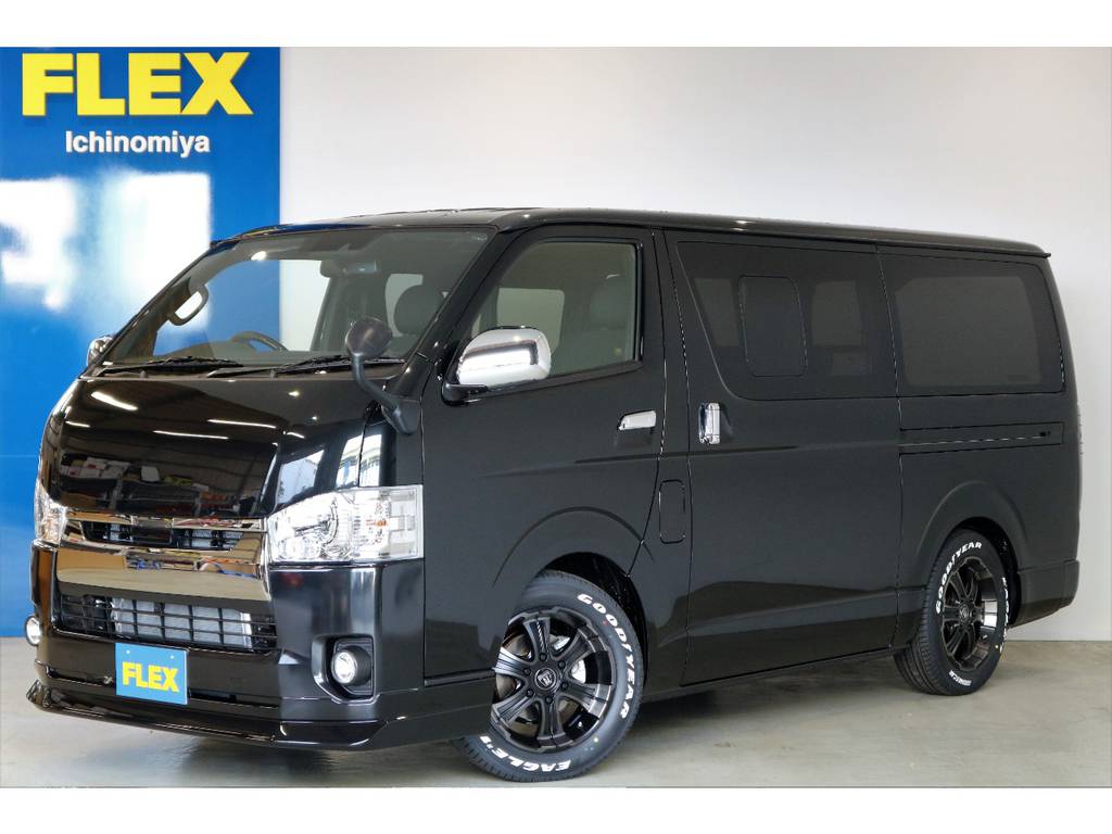 新車ハイエースV・ダークプライムⅡ・ディーゼル２WD・ライトカスタムパッケージが入荷いたしました!!