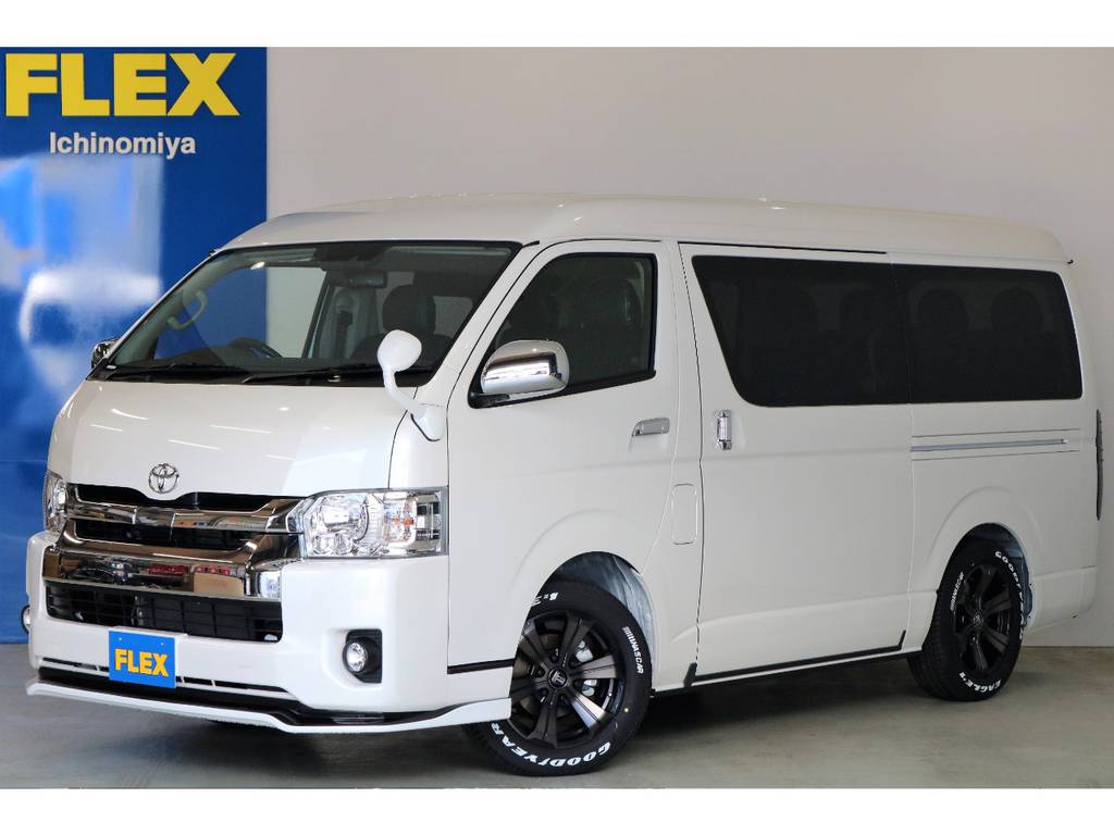 新車ハイエースワゴンGL４ＷＤ・オリジナル内装架装R1が入荷いたしました!!!!