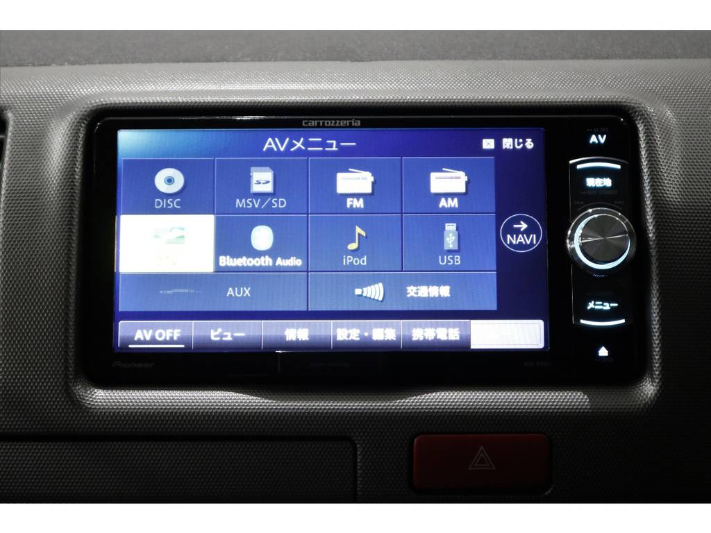 カロッツェリアＳＤナビ・フルセグＴＶ・Bluetooth接続可能!!!