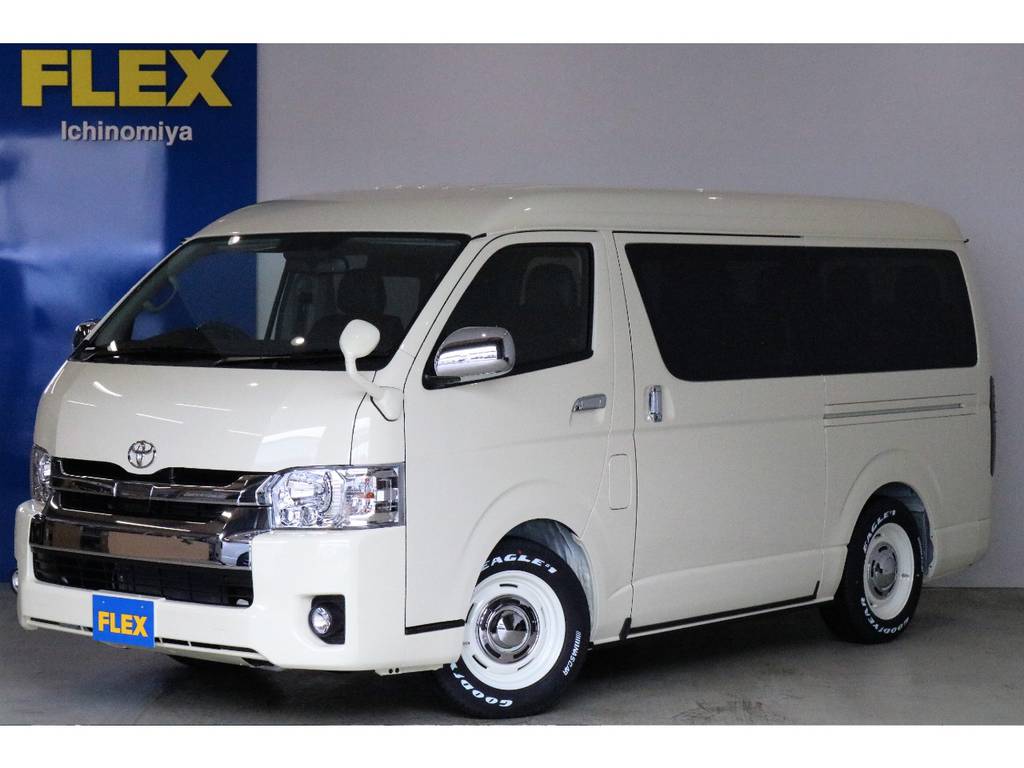 新型ハイエースワゴンGL・内装架装Ｒ１・トリプリナビパッケージが入荷いたしました!!!!