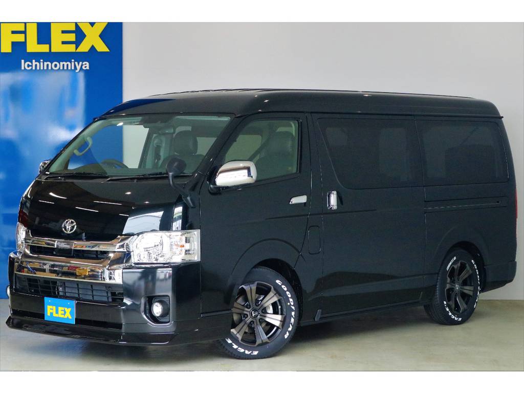 新型ハイエースワゴンGL・内装架装Vre2・トリプリナビパッケージが入荷いたしました!!!!