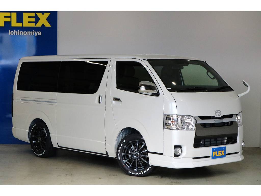 FLEXランクルハイエース一宮店！！国道２２号線沿いの広々店舗！！お問い合わせは、0586777753まで