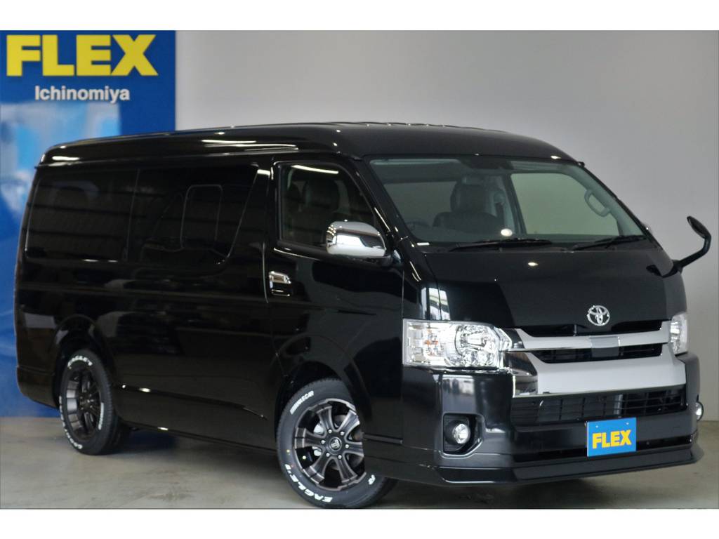FLEXランクルハイエース一宮店！！国道２２号線沿いの広々店舗！！お問い合わせは、0586777753まで
