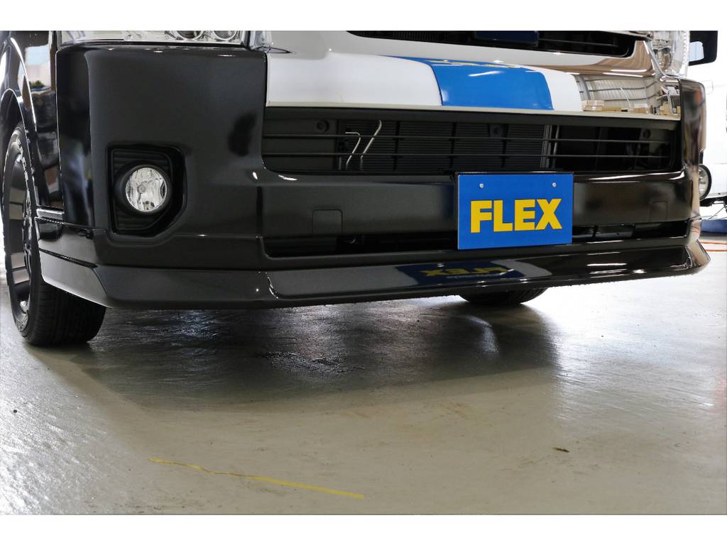 FLEXオリジナルフロントリップスポイラー♪