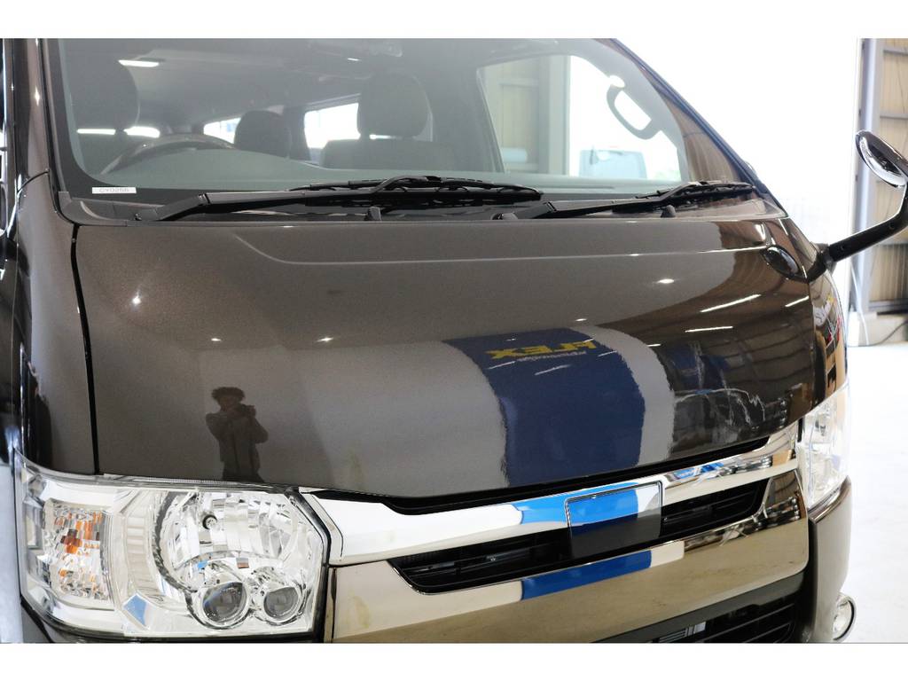 415COBRA製　ステージ6　FRPボンネットを装着済み