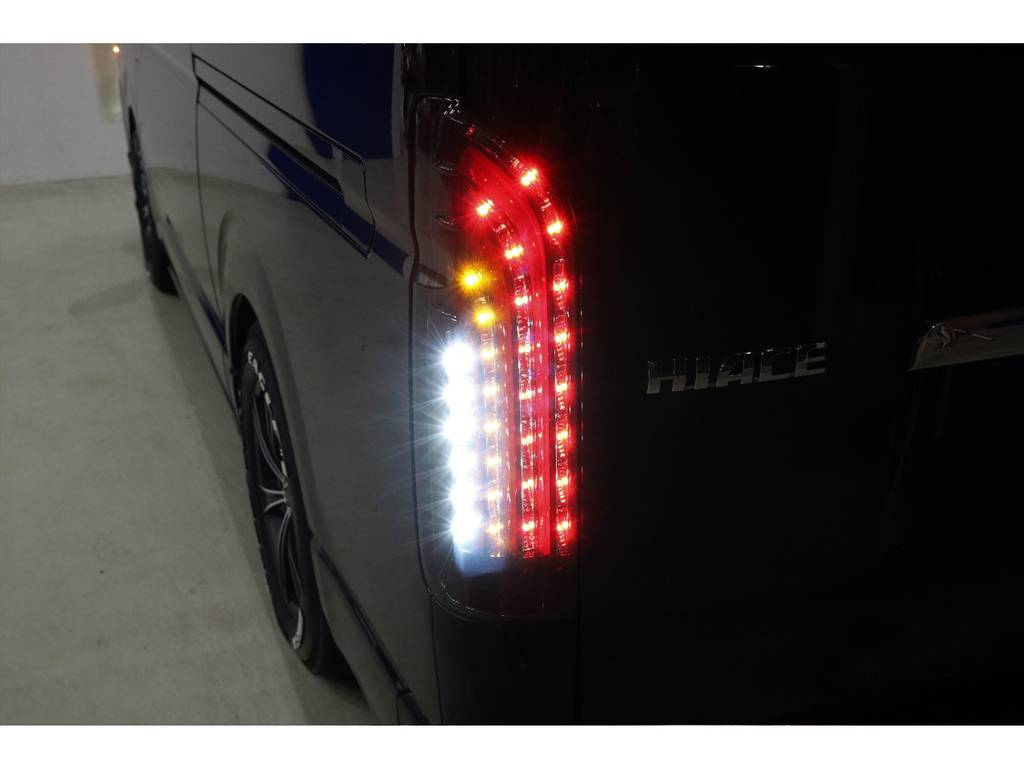 新品オリジナル煌レッドLEDテールランプ装!!