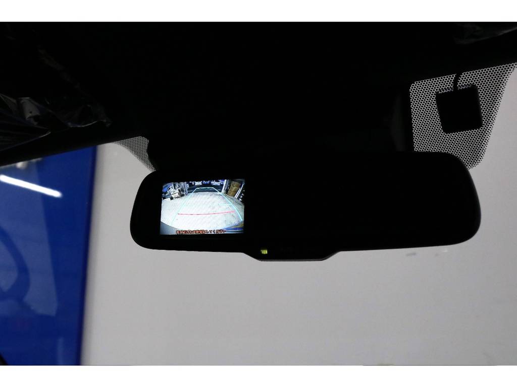 メーカーオプション：バックモニター内蔵自動防眩ミラー！