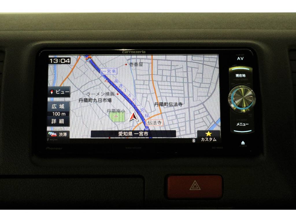 カロッツェリアＳＤナビ・フルセグＴＶ・Bluetooth接続可能!!!