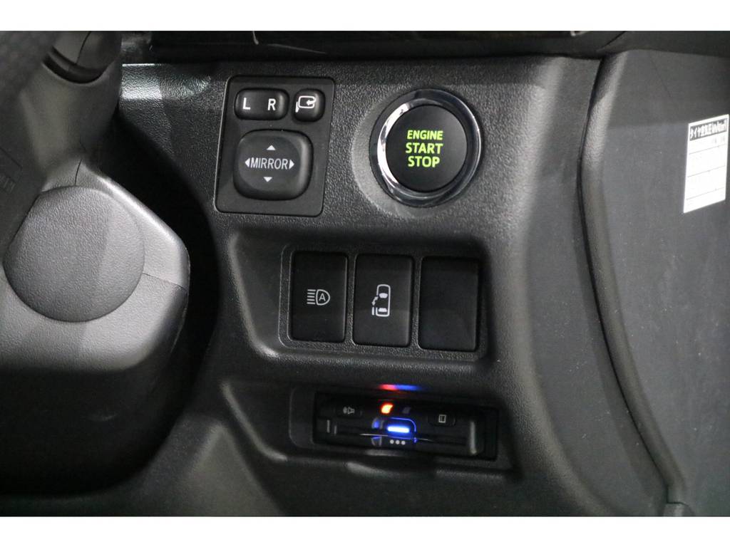 メーカーオプション：スマートキー・プッシュスタートは装備してあります。