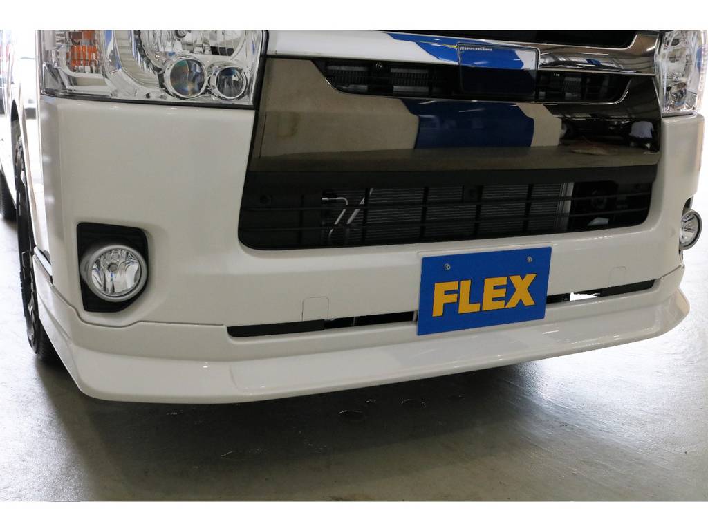 FLEXオリジナルフロントリップスポイラー!!!!!!PP製なので強度・フィッティング性は抜群です!!!!!!