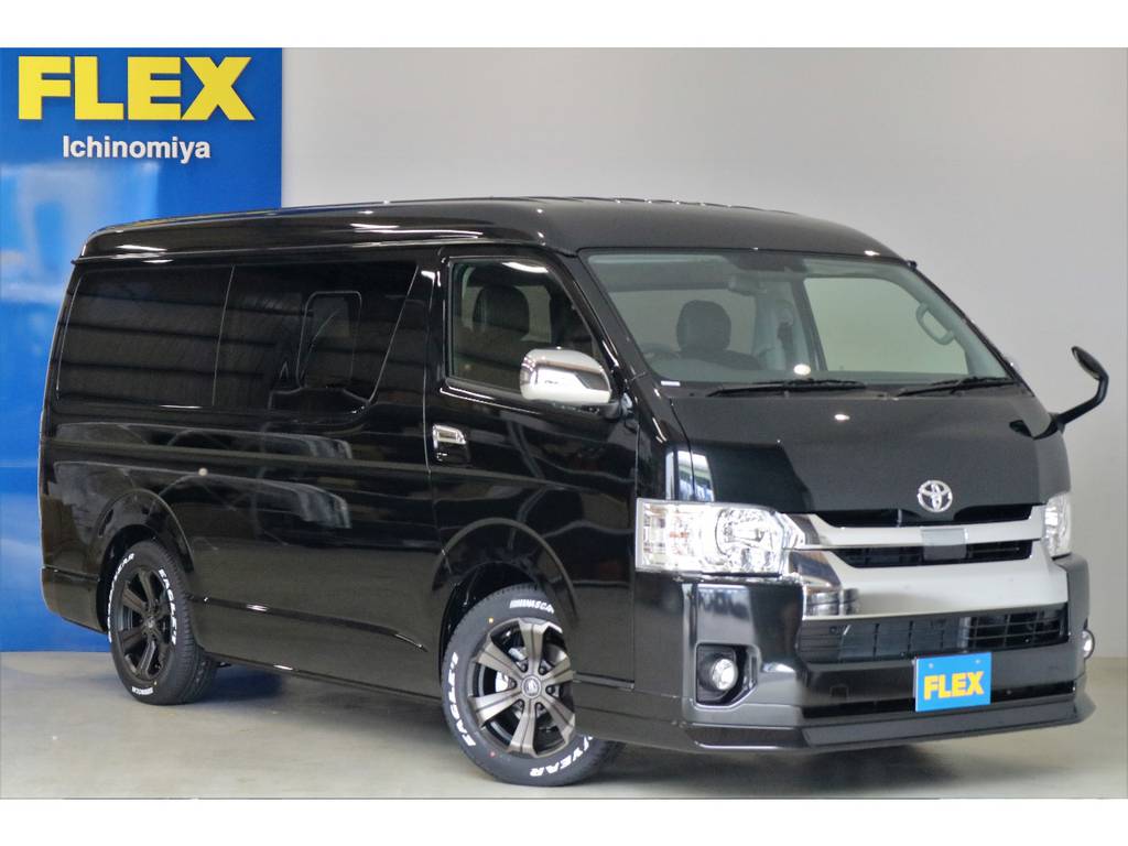 FLEXランクルハイエース一宮店！！国道２２号線沿いの広々店舗！！お問い合わせは、0586777753まで！