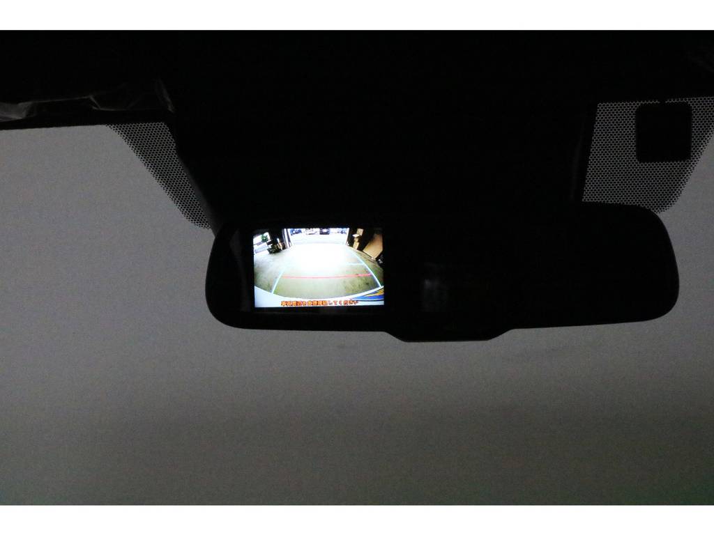 メーカーオプション：バックモニター内蔵自動防眩ミラー