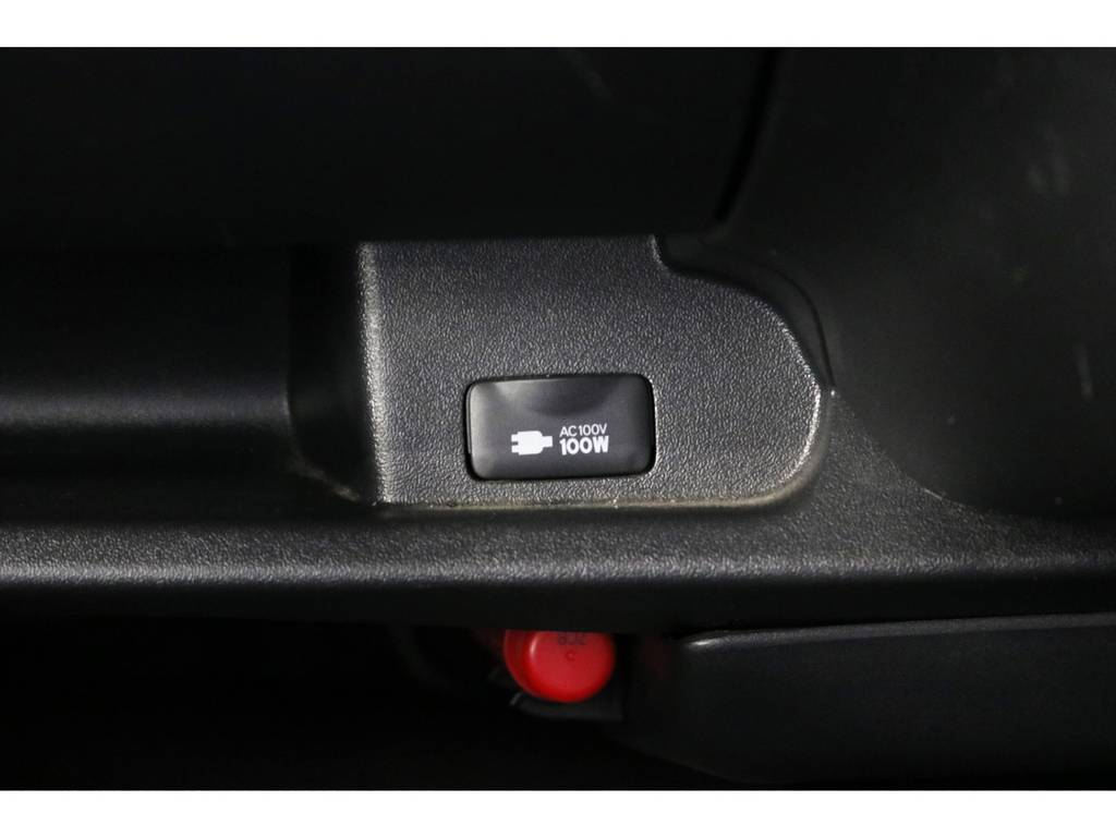 純正オプションのAC100V電源を搭載♪