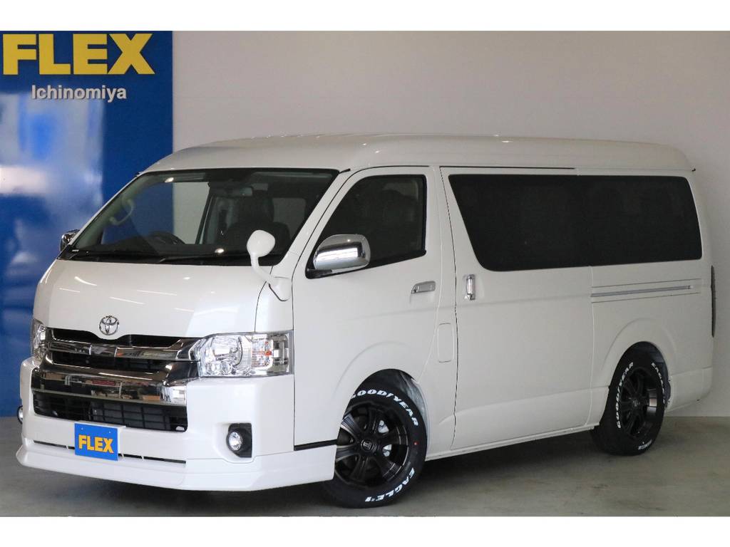 新車ハイエースワゴンＧＬ　２ＷＤ・オリジナル内装架装Ｒ１が入荷いたしました!!!