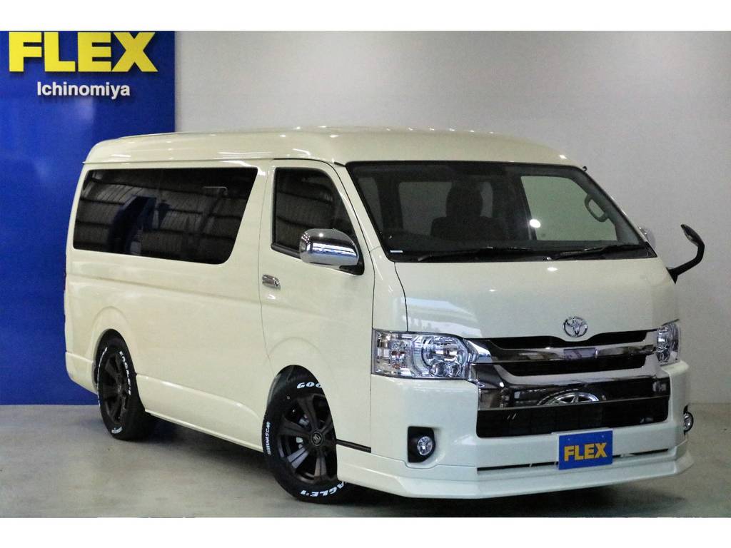 FLEXランクルハイエース一宮店！！国道２２号線沿いの広々店舗！！お問い合わせは、0586777753まで