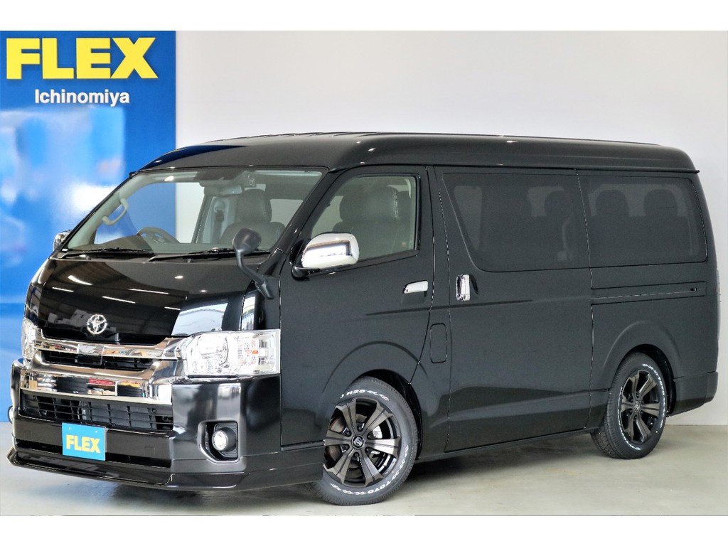 新車ハイエースワゴンＧＬ　２ＷＤ・オリジナル内装架装Ｒ１が入荷いたしました!