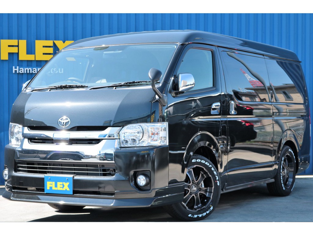 ４ＷＤ、ハイエースＷ－ＧＬ、ＦＬＥＸオリジナル内装架装アレンジＲ１♪
