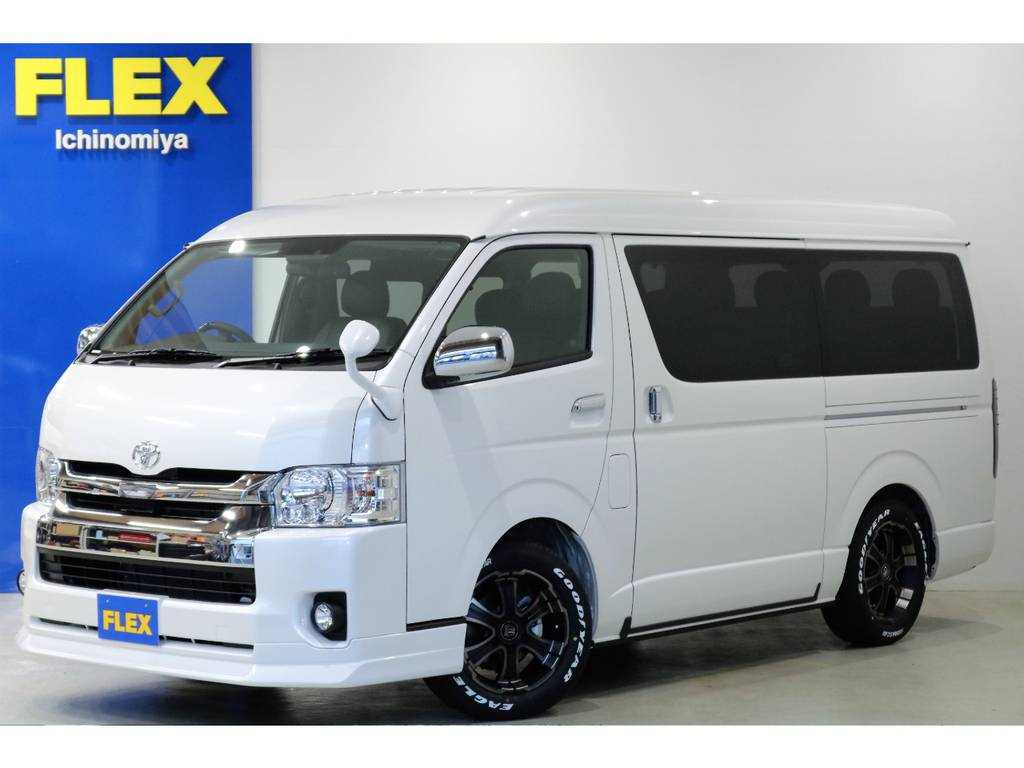 新車ハイエースワゴンGL4WD・内装架装Vre2・トリプリナビパッケージが入荷いたしました!!