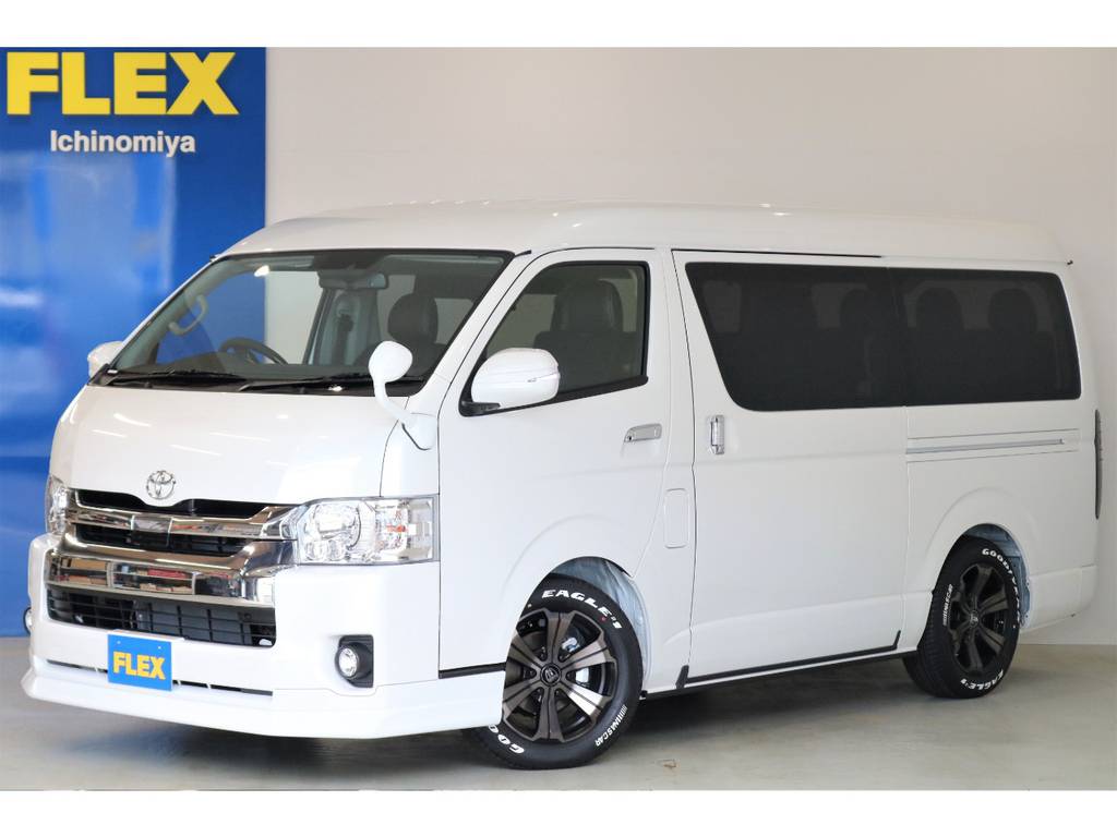 ハイエースワゴンＧＬ４ＷＤ寒冷地仕様ベースのオリジナル内装架装車が入荷いたしました!!!!