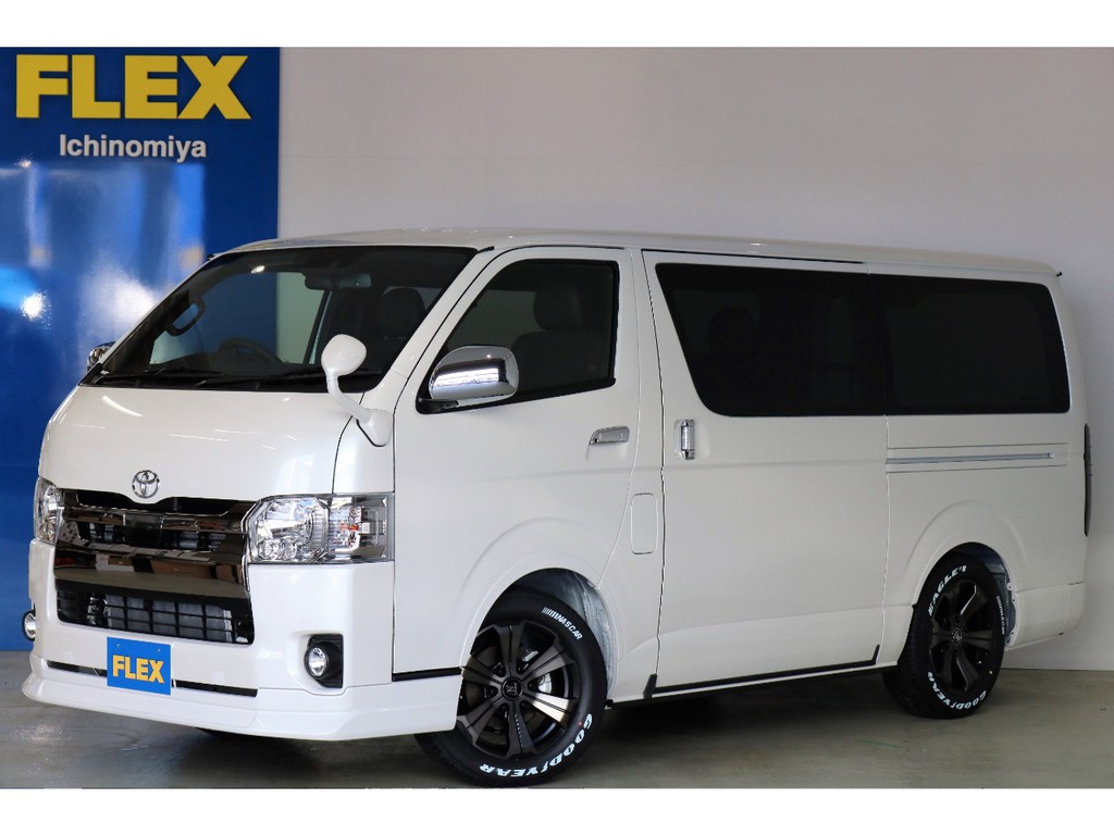 新車ハイエースＶダークプライムⅡディーゼル４ＷＤの入庫です♪