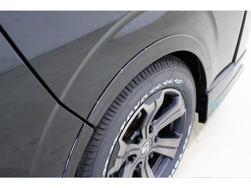 オーバーフェンダー装着で車検対応です