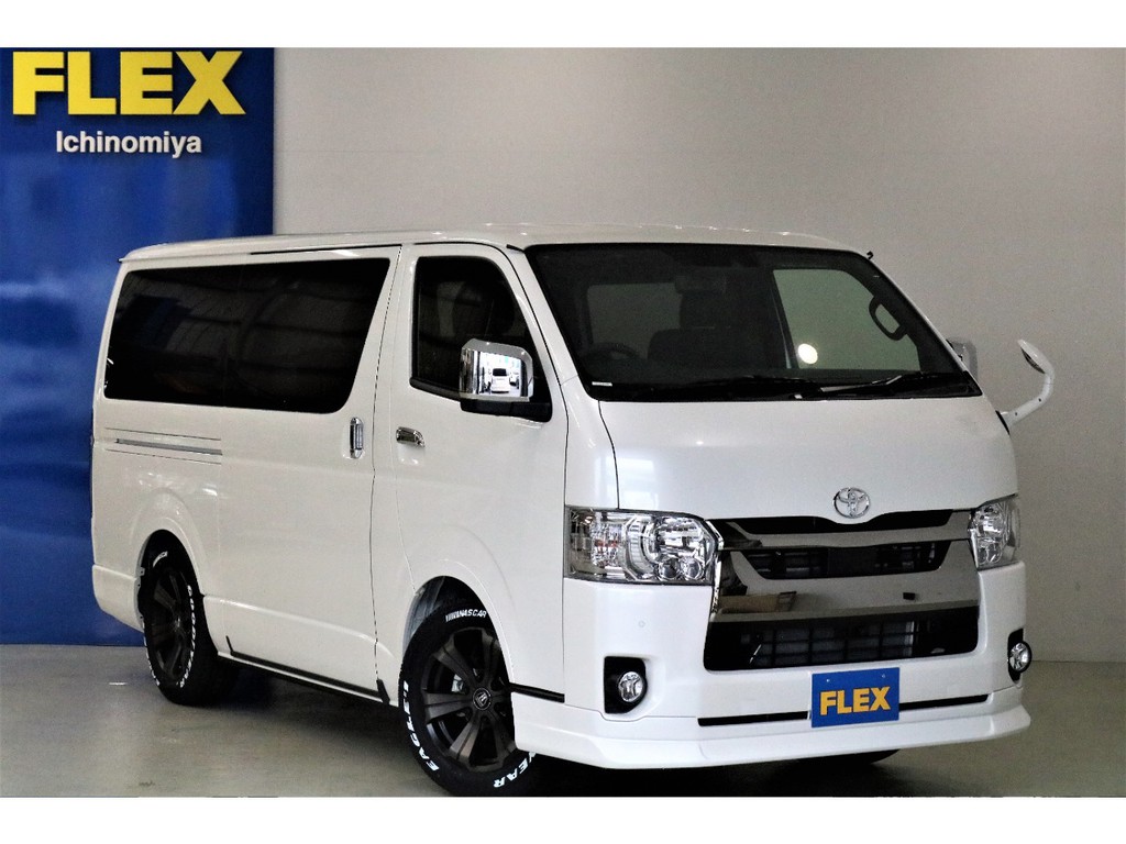 FLEXランクルハイエース一宮店！！国道２２号線沿いの広々店舗！！お問い合わせは、0586777753まで