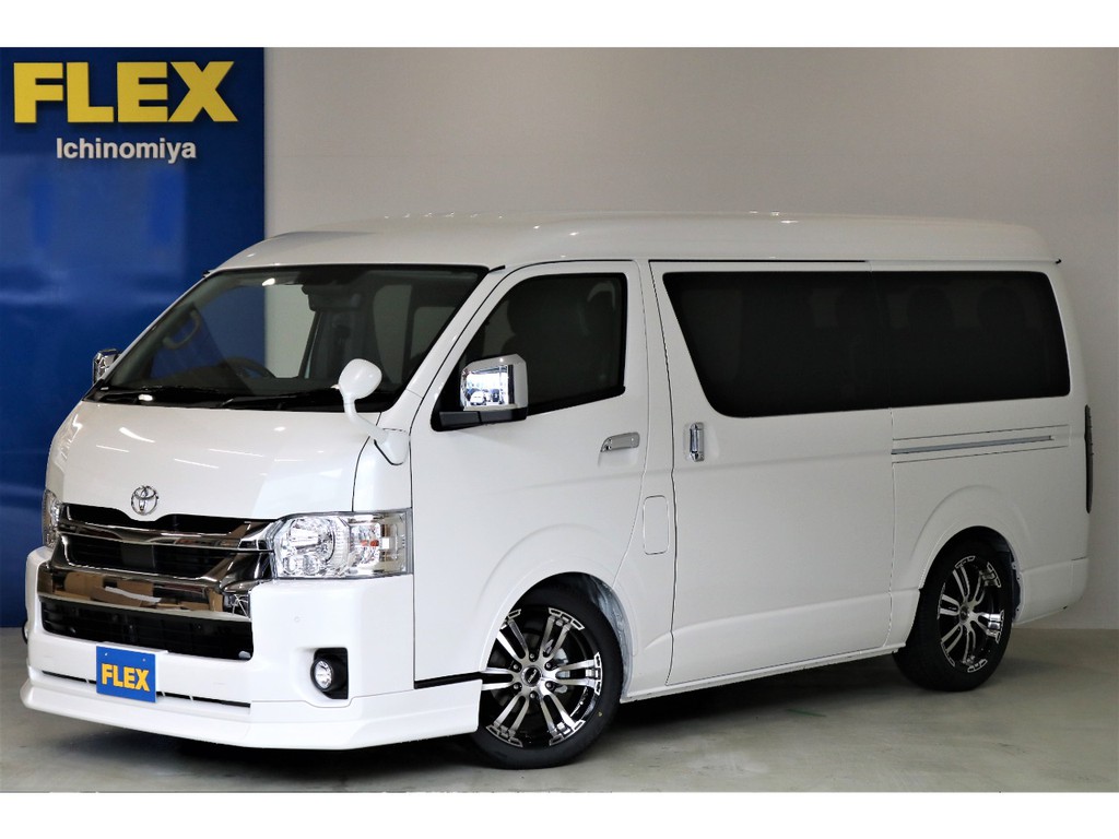 ハイエースワゴンＧＬ２ＷＤベースのオリジナル内装架装車の完成です！