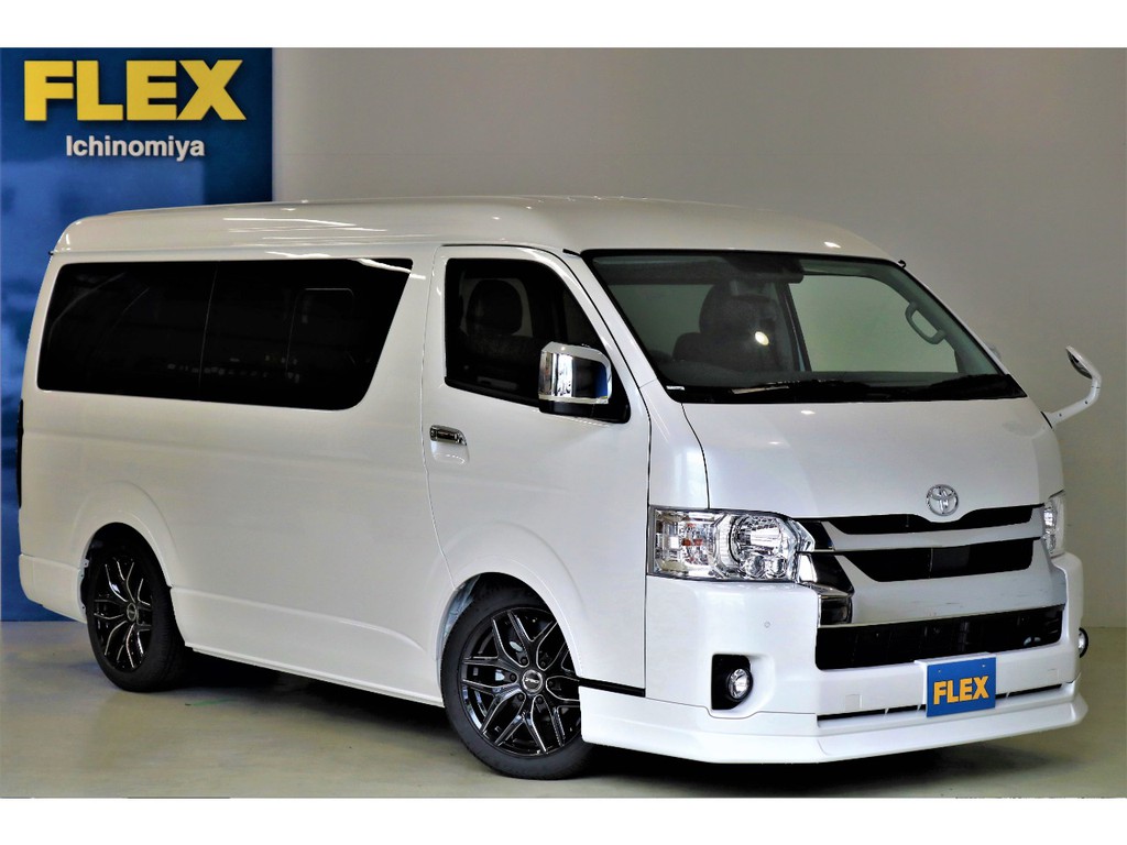 FLEXランクルハイエース一宮店！！国道２２号線沿いの広々店舗！！お問い合わせは、0586777753まで