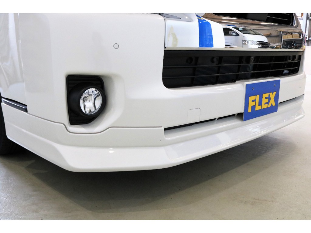 オリジナルフロントリップスポイラーを装着