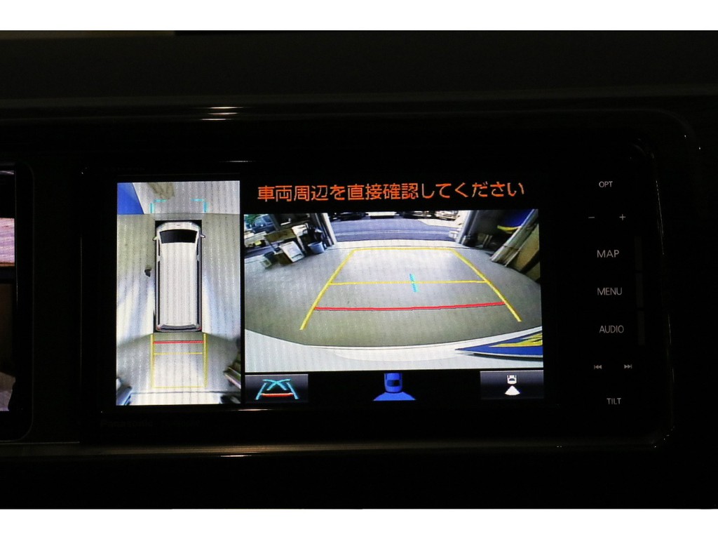 バック映像+新メーカーオプション「ＰＶＭ」装着済みなのでバックも楽々です
