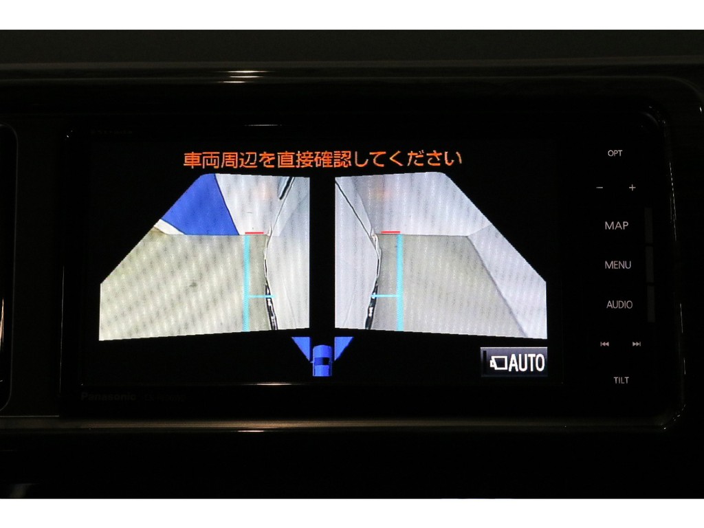 サイドモニターもナビ画面に映ります