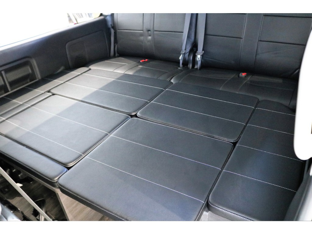 ベットモードでゆったりとできます