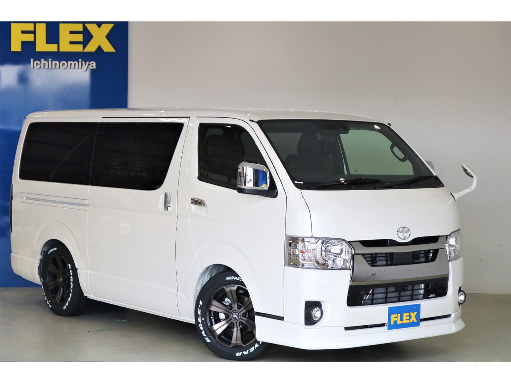 FLEXランクルハイエース一宮店！！国道２２号線沿いの広々店舗！！お問い合わせは、0586777753まで