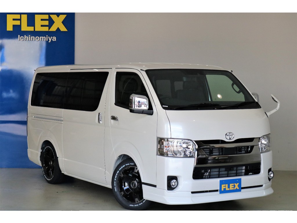 FLEXランクルハイエース一宮店！！国道２２号線沿いの広々店舗！！お問い合わせは、0586777753まで