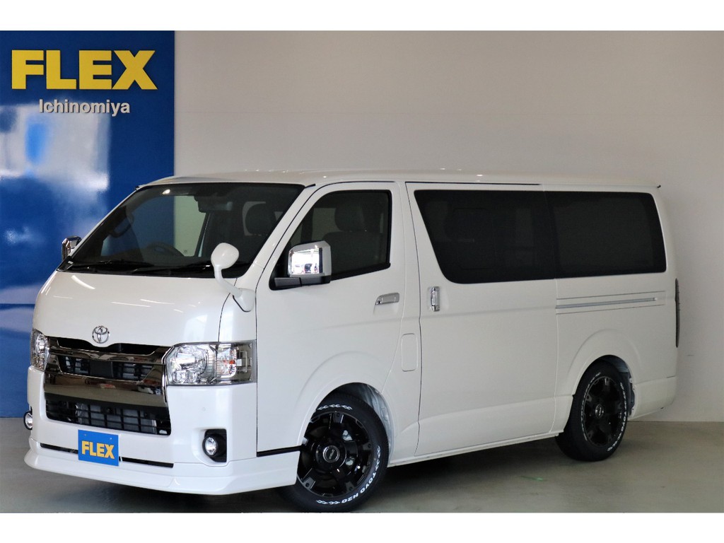 安全装置が向上した改良後の新車ハイエースVが入庫致しました!
