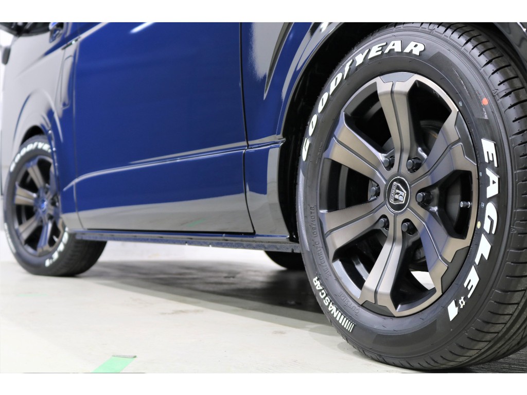 タイヤには車検対応のグッドイヤーナスカータイヤをセレクト