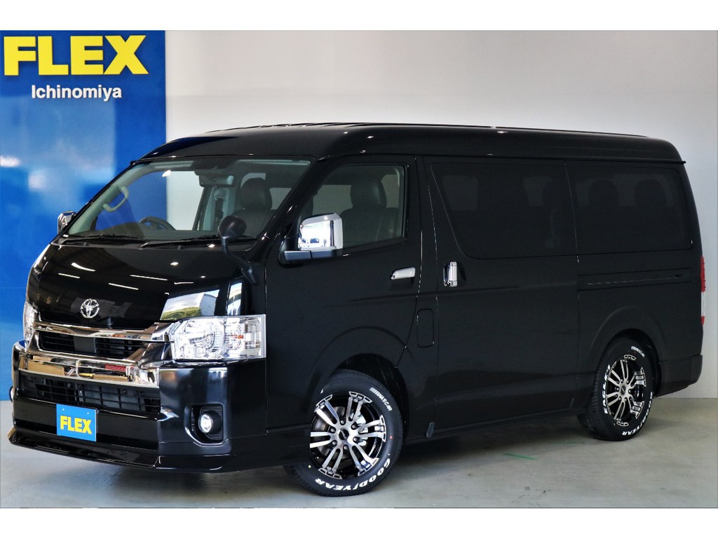 新車ハイエースワゴンGL４WDベースでオリジナル内装架装「アレンジAS」を施行した一台が入庫致しました。